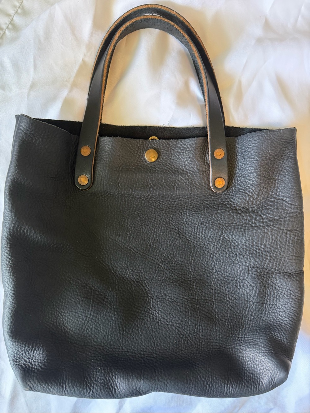 KMM and co mini tote in black Kodiak